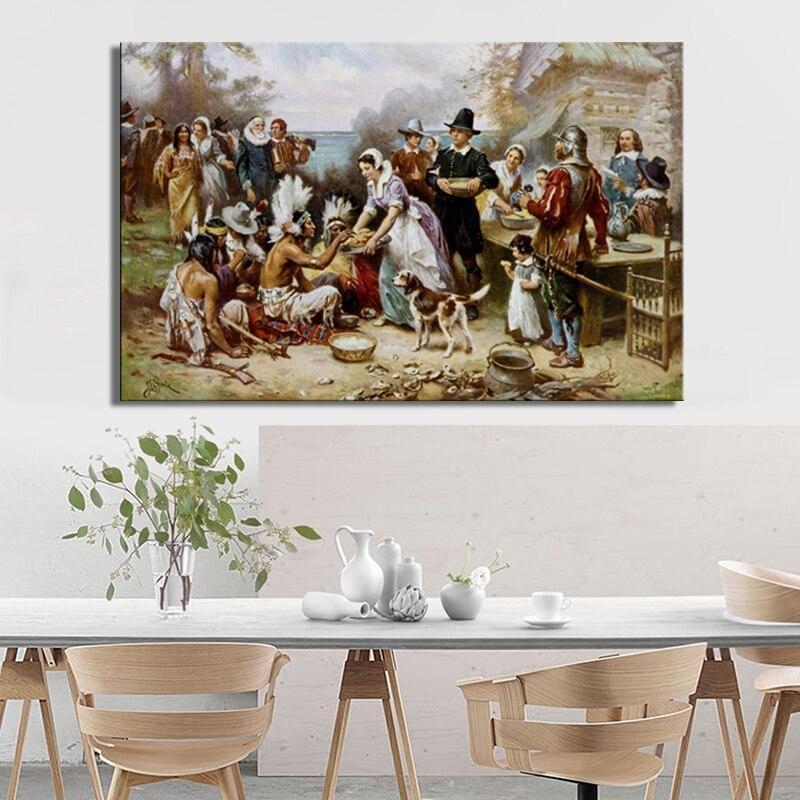 Pizarra vintage de acción de gracias