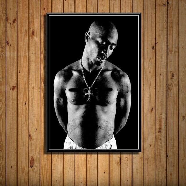 Pintura vintage de Tupac