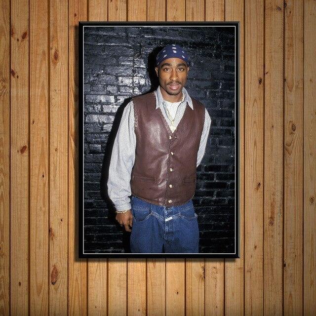 Pintura vintage de Tupac