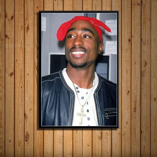 Pintura vintage de Tupac