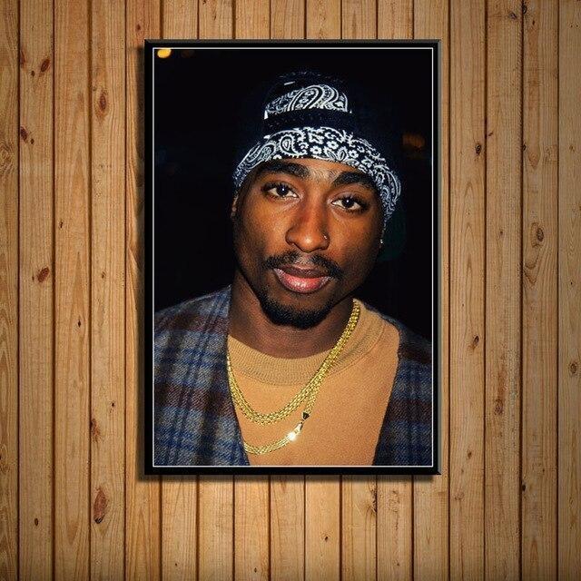 Pintura vintage de Tupac