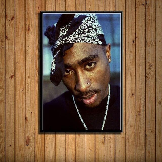 Pintura vintage de Tupac
