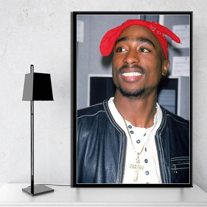 Pintura vintage de Tupac