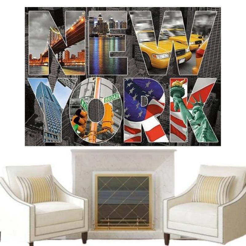 Pintura americana vintage