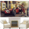 Pintura americana vintage