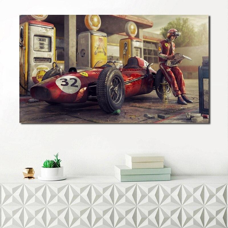 Pintura americana vintage