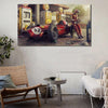 Pintura americana vintage