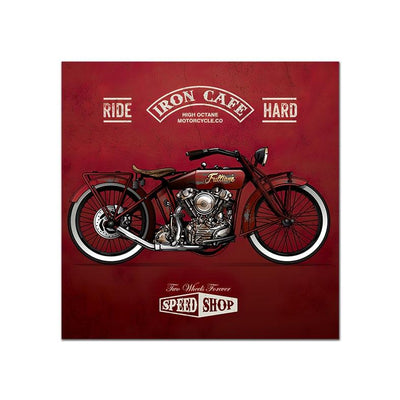 Pintura de motos antiguas