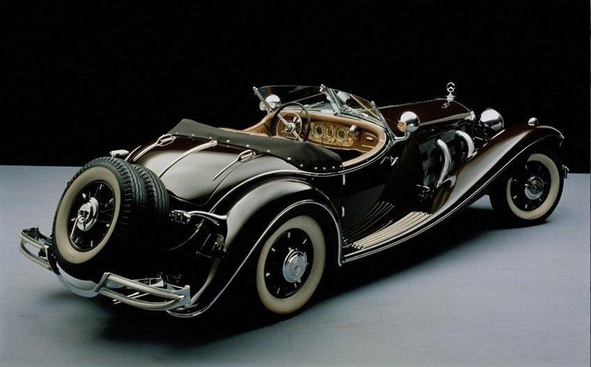 Pintura Vintage Coche Viejo