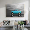 Pintura Vintage Coche Viejo