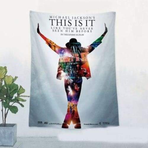 Vintage Michael Jackson Tela decorativa