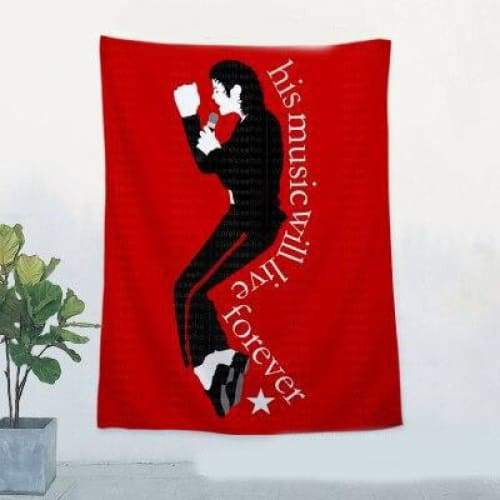 Vintage Michael Jackson Tela decorativa