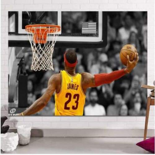 Tela decorativa Baloncesto vintage