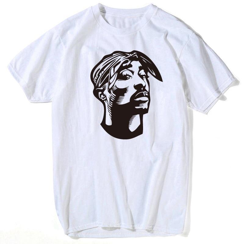 Camiseta Vintage 2pac para hombre