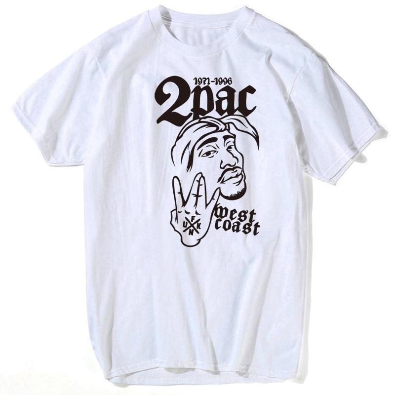 Camiseta Vintage 2pac para hombre