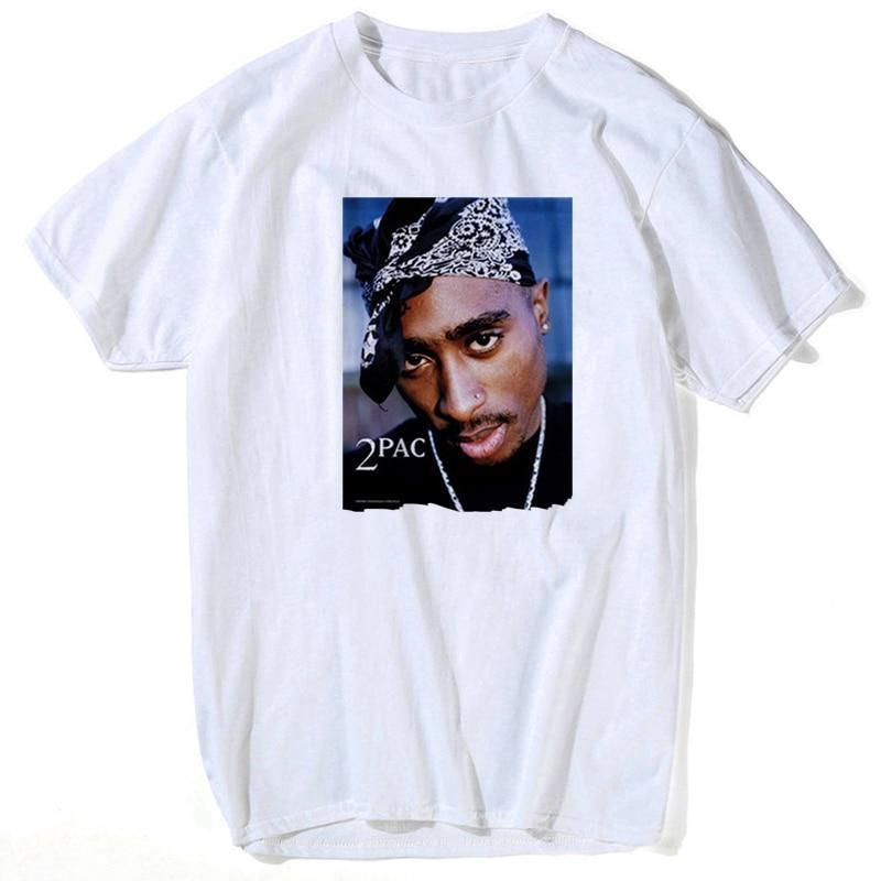Camiseta Vintage 2pac para hombre