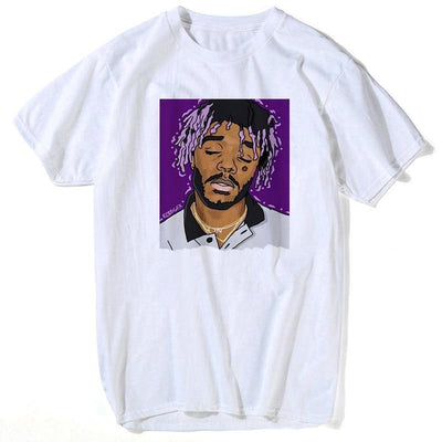 Camiseta Vintage 2pac para hombre