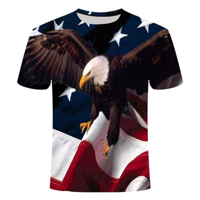 Camiseta Vintage Águila Americana
