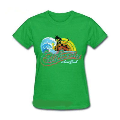 Camiseta vintage California para mujer