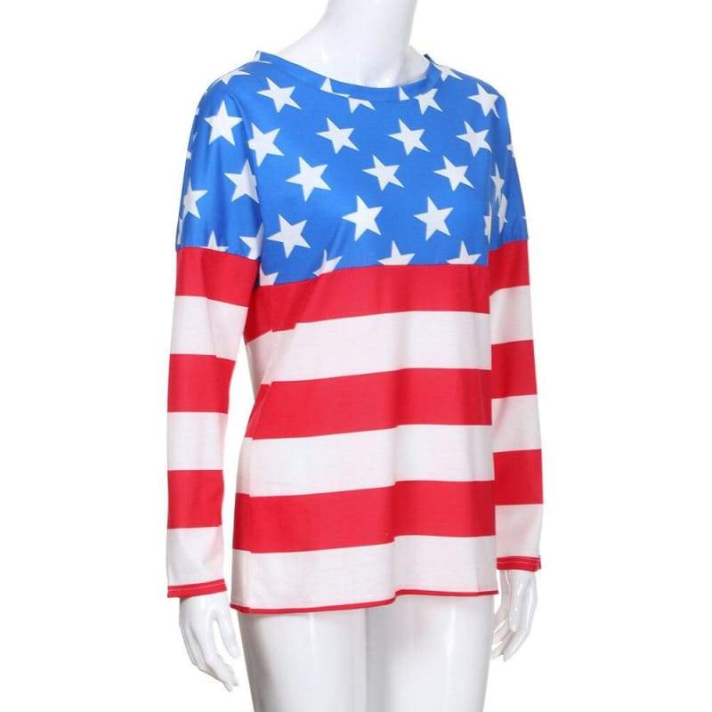 Camiseta vintage de Estados Unidos para mujer