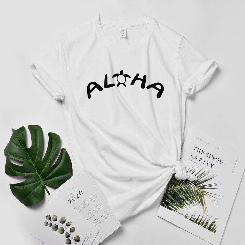 Camiseta hawaiana vintage para mujer