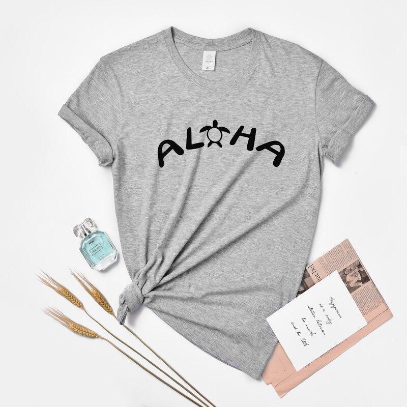 Camiseta hawaiana vintage para mujer