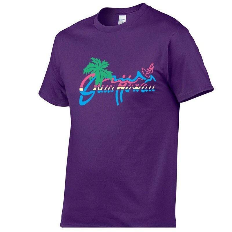Camiseta hawaiana vintage para mujer
