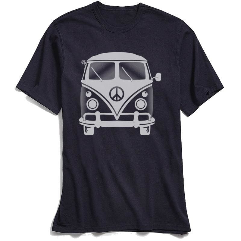 Camiseta Hombre Vintage Hippie Chic