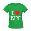 Camiseta vintage de mujer I Love New York