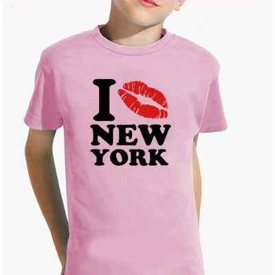 Camiseta de Niña Vintage I Love New York