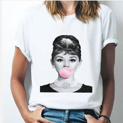 Camiseta vintage de mujer Marilyn Monroe