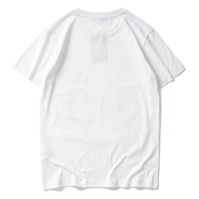 Camiseta vintage de paz y amor para mujer