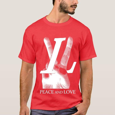 Camiseta vintage de paz y amor