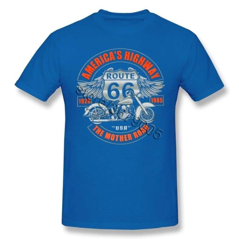 Camiseta Vintage Ruta 66 para hombre