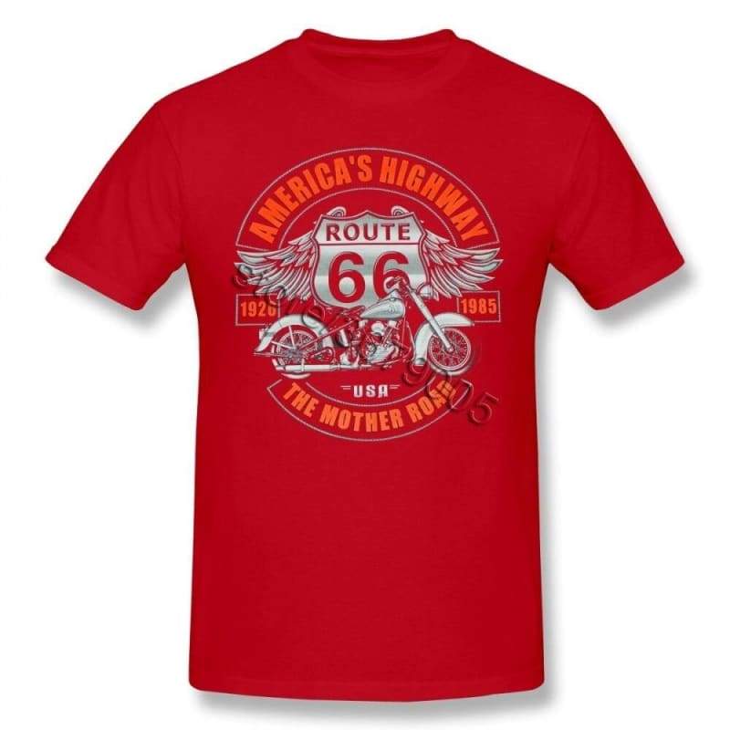 Camiseta Vintage Ruta 66 para hombre