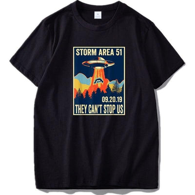 Camiseta vintage del Área 51