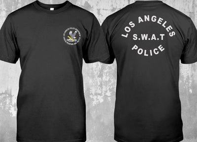 La camiseta vintage de la policía