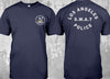 La camiseta vintage de la policía