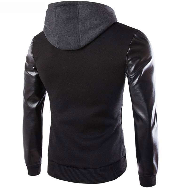 Chaqueta de cuero de béisbol vintage