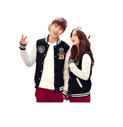 Chaqueta de béisbol vintage para mujer