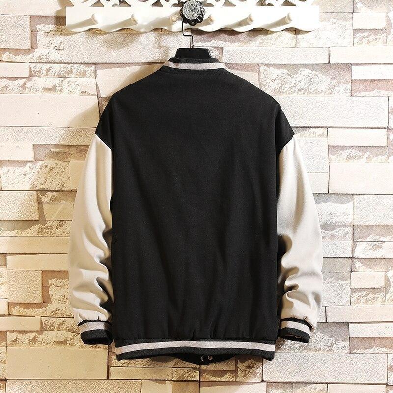 Chaqueta de béisbol vintage para hombre