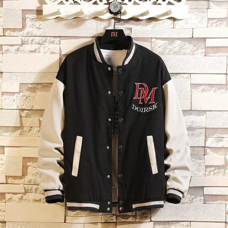 Chaqueta de béisbol vintage para hombre