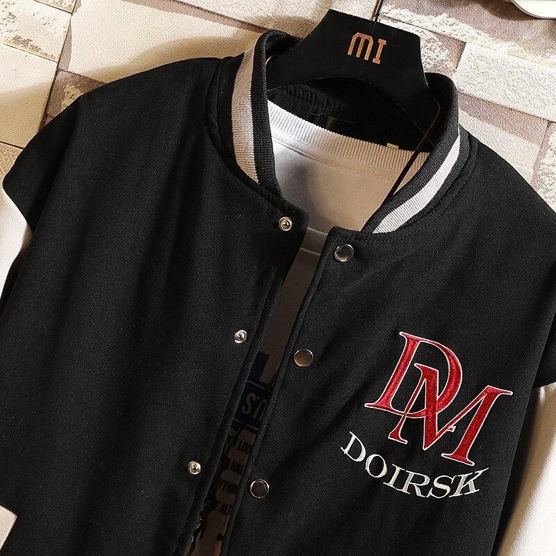 Chaqueta de béisbol vintage para hombre