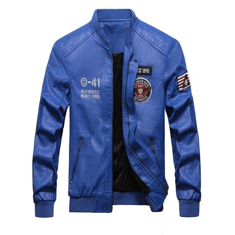Cazadora de piloto de cuero vintage