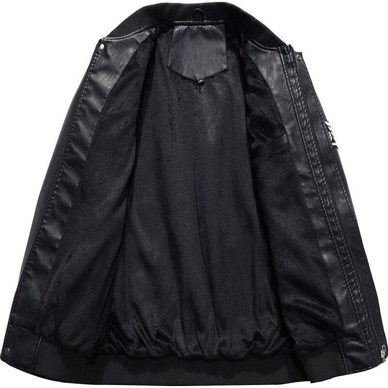 Cazadora de piloto de cuero vintage