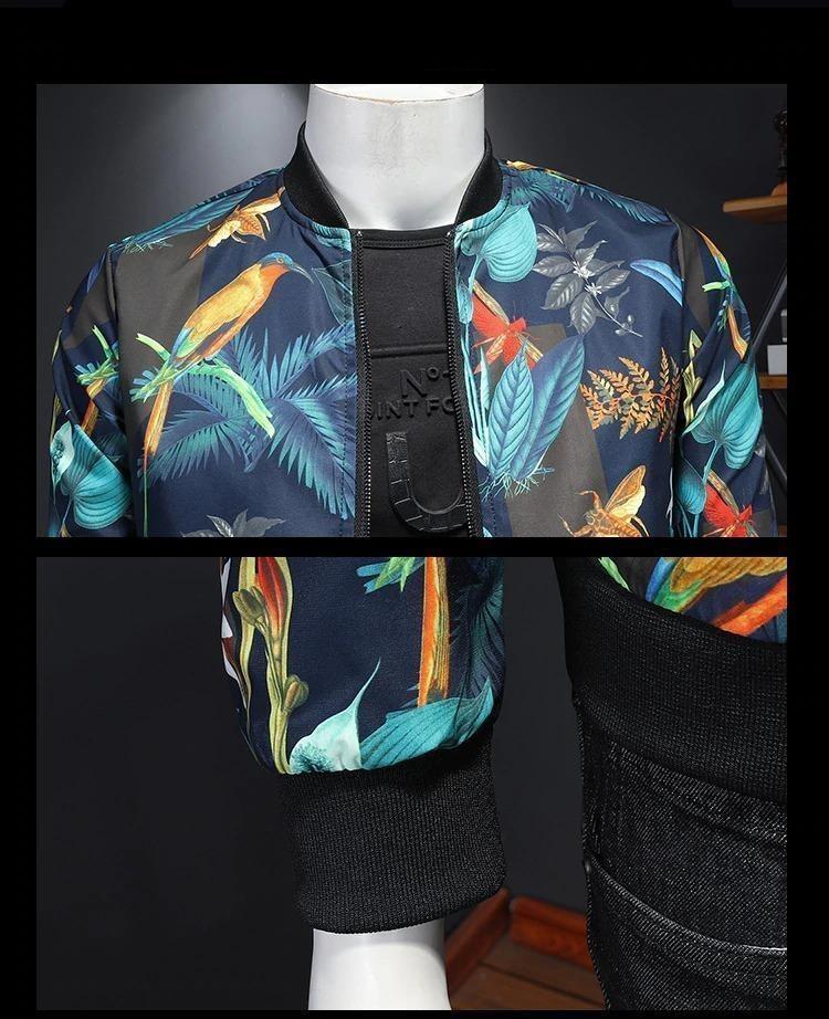 Chaqueta vintage hawaiana