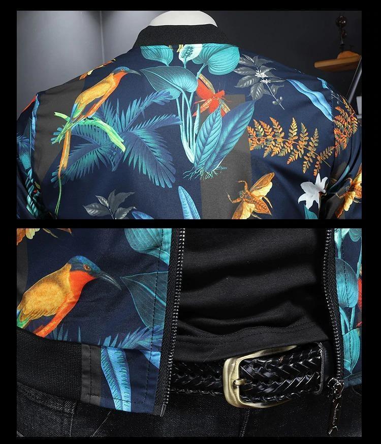 Chaqueta vintage hawaiana