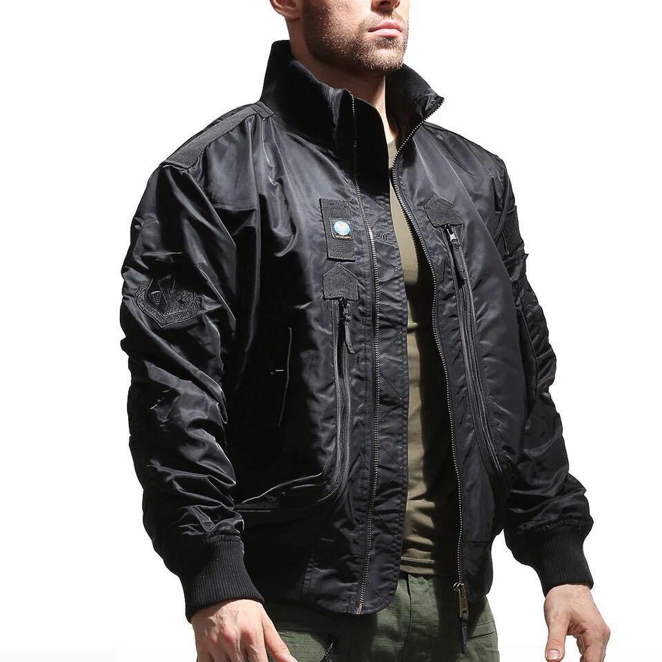 Chaqueta de piloto vintage para hombre