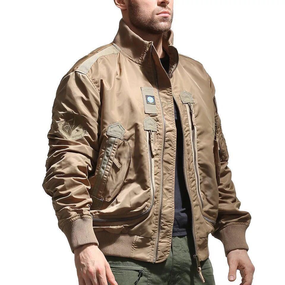 Chaqueta de piloto vintage para hombre