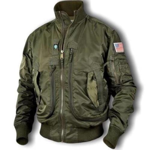 Chaqueta de piloto vintage para hombre